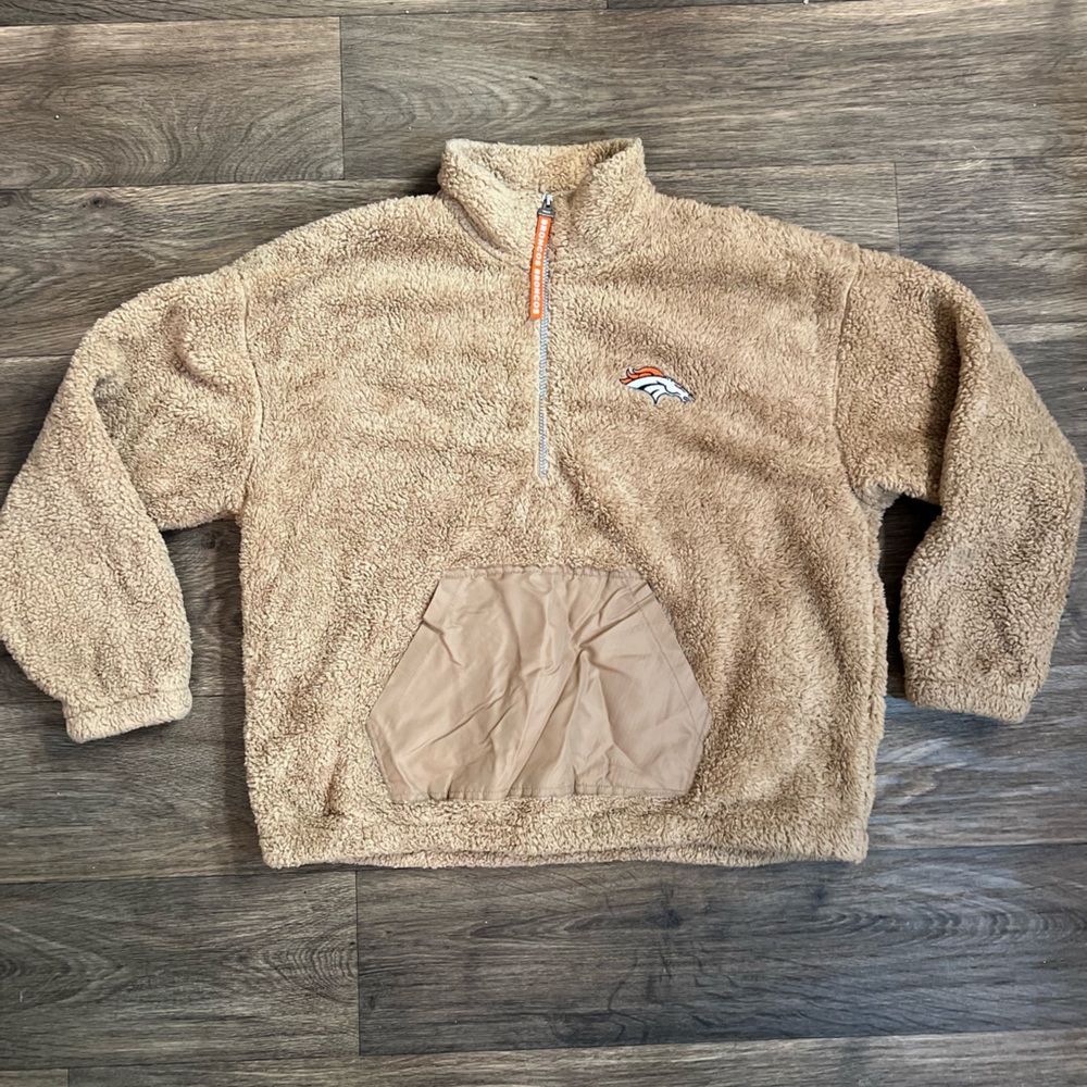 Broncos Sherpa Quarter Zip